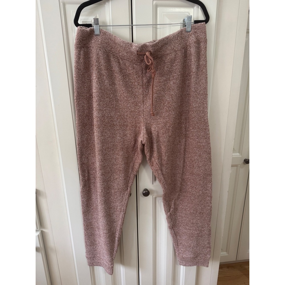 Secret Treasures Plushā Lounge Pants Womens XL XLarge Brown Cozy Knit Drawstring